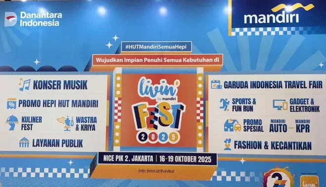 Selebrasi 27 Tahun Bank Hadirkan Suho EXO, ILLIT, hingga Enhypen di Livin’ Fest 2025