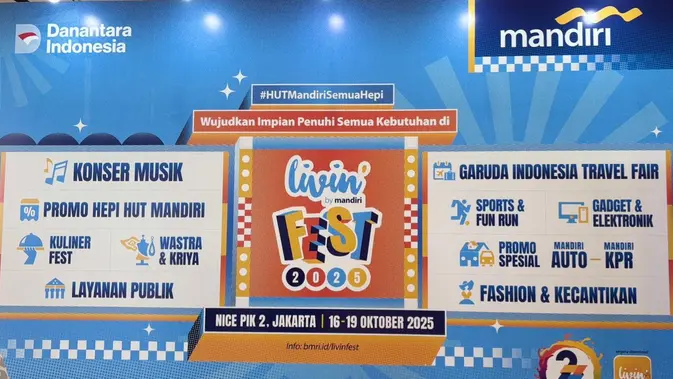 Selebrasi 27 Tahun Bank Hadirkan Suho EXO, ILLIT, hingga Enhypen di Livin’ Fest 2025