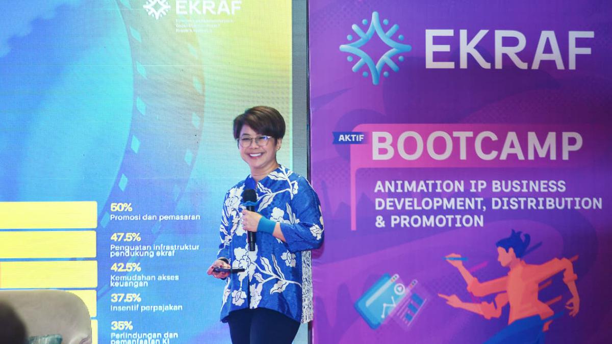 Bootcamp AKTIF 2025 Akselerasi Sineas dan Animator Muda Masuk Pasar Dunia