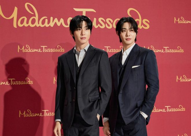 Ahn Hyo Seop Berpose di Depan Patung Lilinnya di Madame Tussauds Singapura