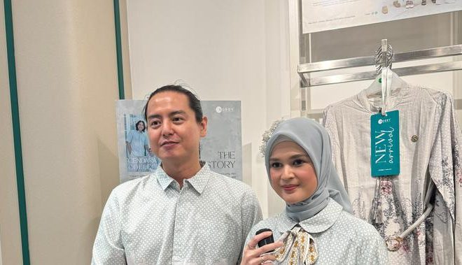 Cut Meyriska Jadi Muse Desainer Unilahwati untuk Koleksi Busana Terbaru sebagai Ikon Elegan Istri