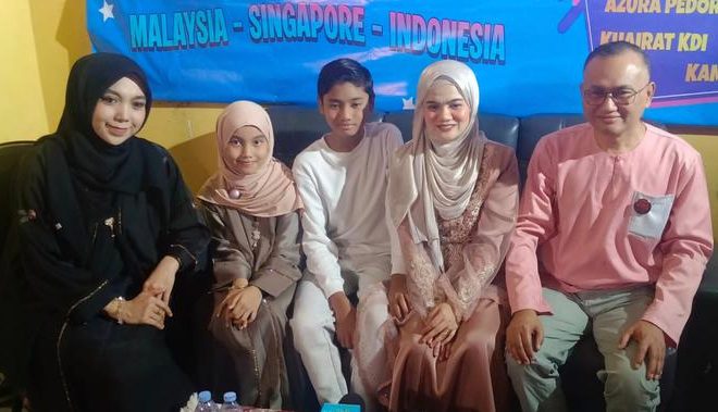 Komposer Malaysia Denzai ZBH Sambut Indonesia, Santuni Anak Yatim dan Kenalkan Single Baru
