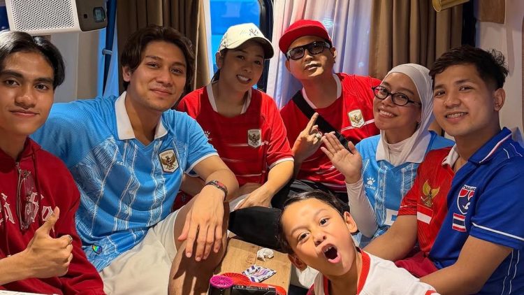 Lesti Kejora dan Rizky Billar Saksikan Timnas Indonesia Hadapi Thailand, Merasa Sangat Tegang